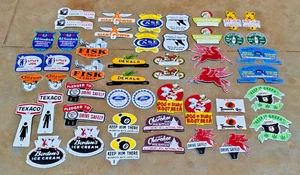 A LOT OF 50 X   PORCELAIN ENAMEL SIGN BOARD WITH DIFFERENT  SIZES   SINGLE SIDED - Picture 1 of 7