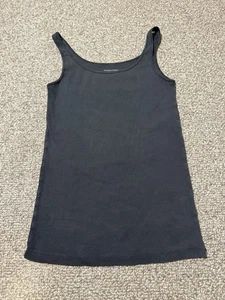 Eileen Fisher Tank Top Women’s S Grey Casual Cotton Basics Plain - Picture 1 of 5