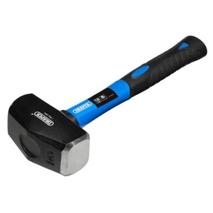 Draper Faserglas Schaft Club Hammer 1.8kg Stoßdämpfer Absorbierend Gummi 81443 - Picture 1 of 2