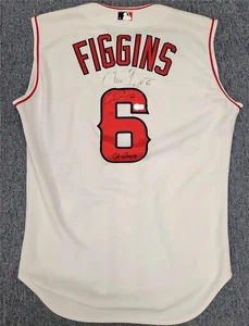 Chone Figgins signed "02 Champs" 2002 Team Issued Angels Jersey auto Beckett BAS - Picture 1 of 5