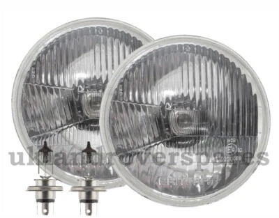 7 INCH ROUND RHD HEADLIGHT HALOGEN CONVERSION KIT - COMES WITH H4 BULBS - Image 1 of 2