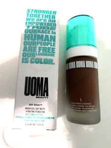 Uoma Beauty Say What Foundation Black Pearl 1 fl oz - Picture 1 of 3