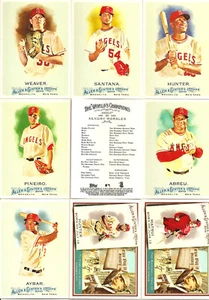2010 Topps A&G Allen & Ginter Los Angeles Angels Complete Team Set w/ TDH (11) - Picture 1 of 1