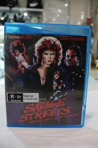 Savage Streets (Blu-ray, 1984) OOP Code Red Linda Blair Action 1980s RARE - Picture 1 of 4