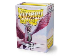 Dragon Shield Estándar Tarjetas Mangas Mate Rosa Mágica Pokémon 100 Caja MEZCLA PARTIDO - Imagen 1 de 1