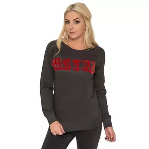 Metal Mulisha Ladies Halfie Crew Pullover Fleece Size S - Picture 1 of 1