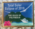 2019. Total Solar Eclipse Of The Sun. The Isles Of Polynesia Pin. RARE. Enamel ?