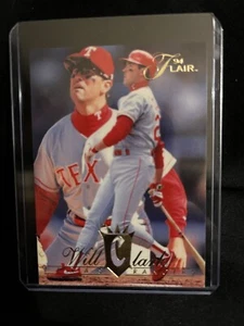 1994 Will Clark Fleer Select #108 MLB Texas Rangers Baseball Card NM - Picture 1 of 2
