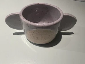 Handmade Ceramic Espresso Cup With Slab Handles - Picture 1 of 4