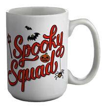 Spooky Squad White 15oz Large Mug Cup