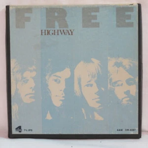 FREE – Highway 1970 R2R tape 7 ½ ips EX Bad Company, Paul Kossoff - Imagen 1 de 4