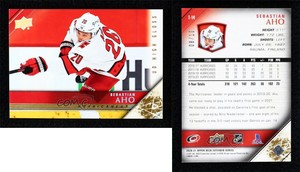 2020-21 Extended Series 2005-06 Upper Deck Tribute High Gloss /10 Sebastian Aho