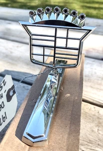 1971-1974 RARE Cadillac Hood Ornament Emblem Assembly *VGC* Deville Fleetwood - Picture 1 of 22