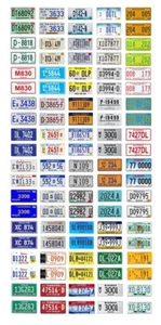 1/24 1/25 scale model car dealer license plates dealership tags 1:25 - Picture 1 of 1