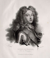 Louis de France Dauphin Rüstung Bourbon Burgund Louis XIV Bourgogne Frankreich