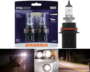 Sylvania Xtra Vision 9004 HB1 65/45W Two Bulbs Head Light Replacement Stock Lamp - Picture 1 of 12