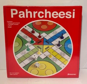 Pressman Toy Pahrcheesi in Box Red 5" NEW! - Picture 1 of 2