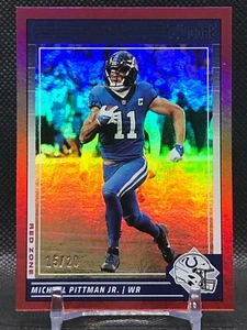 Michael Pittman Jr. 2024 Panini Score Red Zone Foil 15/20 SP Colts #121 - Picture 1 of 4