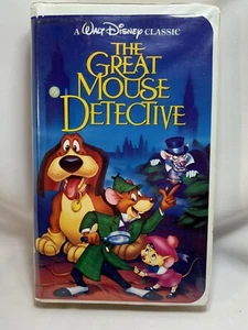 Walt Disney Classic The Great Mouse Detective Black Diamond VHS 1360 - Picture 1 of 4