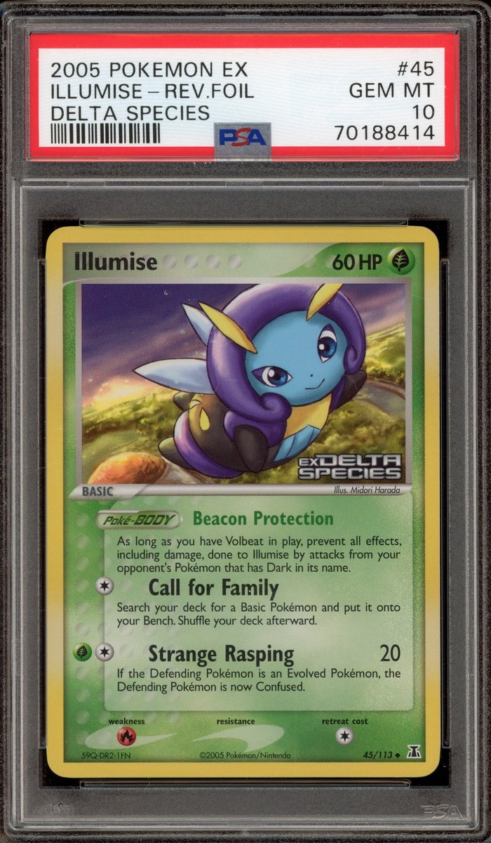 Pokémon TCG Professional Sports Authenticator (PSA) EX Delta Pokémon TCG Professional Sports Authenticator (PSA) EX Delta