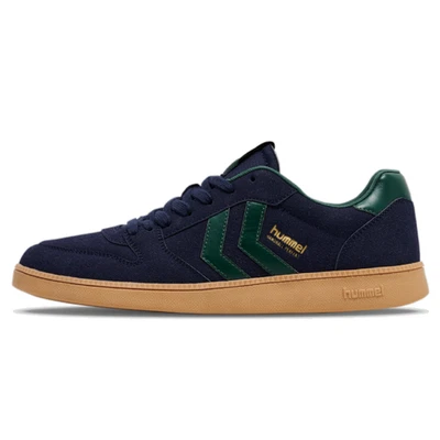 Hummel Zapatos Handball Perfekt Synth Suede Indoor retro liga Sneaker 2228121023 - Imagen 1 de 4