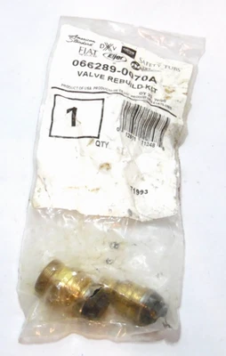 American Standard ~ 066289-0070A ~ Kit de reconstrucción de válvula, latón Foto 1 de 3