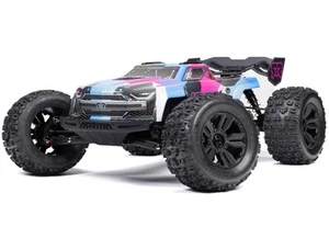 ARRMA Kraton 6S BLX 4x4 1/8 Brushless Monster Truck RTR Blue/Pink ARA8608V6T2 - Picture 1 of 15
