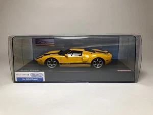 KYOSHO Mini-Z Body FORD GT Yellow / Black Stripe MZX209YS - Picture 1 of 17
