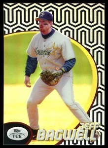 1998 Topps Tek #74 Jeff Bagwell PATTERN 43 - Bild 1 von 2