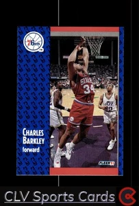 Basketball sports Fleer Charles Barkley Philadelphia 76ers Near Mint or Better - Picture 1 of 2