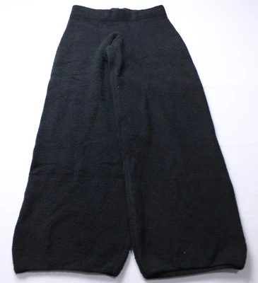 Pantalones para mujer Skims acogedores de pierna recta de algodón polar DM3 ónix grandes nuevos con etiquetas Foto 1 de 4