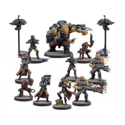 Deadzone Rebs Army 12 miniaturas y cartas juegos mánticos Foto 1 de 4