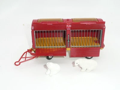 Corgi 1123 Chipperfields Zirkus Tierkäfig mit Eisbären *original* - Bild 1 von 4