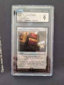 Nuka -Cola Vending Machine, Fallout -0137, Foil, The Gathering. - Picture 1 of 9