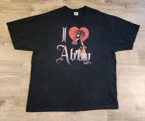 NCIS I LOVE ABBY 2009 ALSTYLE T-Shirt Men's Large Semi Faded Black - Picture 1 of 9