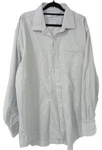 Van Heusen Easy Care Long Sleeve Collared Button Up Shirt  Size Neck 46... - Picture 1 of 4