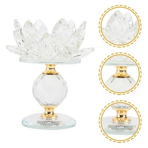 Candlestick for Lamp Holder Decoration Candlesticks Holders Lotus - Picture 1 of 10