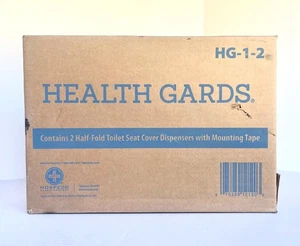 NEU UND VERPACKT Health Gards halb faltbarer Toilettensitzdeckel Spender, 2 Stück, HG-1-2 - Bild 1 von 4