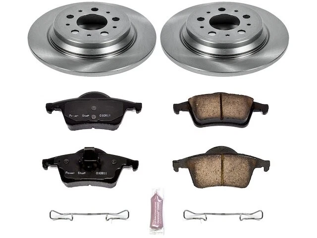 Kit de pastillas de freno trasero y rotor Power Stop 61CHNG78 para Volvo V70 S70 2000 1999 Foto 1 de 1