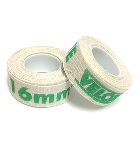2 ROLLS VELOX 700c x 16mm CLOTH COTTON BIKE RIM STRIP WHEEL TAPE ROAD HYBRID NEW - Picture 1 of 1