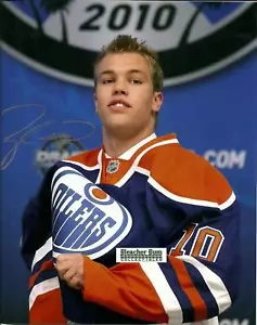 Edmonton Oilers Auto Taylor Hall 8x10 Hockey Photo NHL - Picture 1 of 1