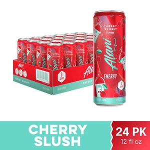 Alani Nu Sugar Free Energy Drink, Cherry Slush, 12 Fl Oz, 24 Pack, Cans, 200mg - Picture 1 of 10