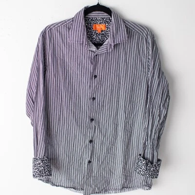 Tallia Men's Long Sleeve 15 1/2 Medium Flip Cuff Button Up Shirt - Image 1 of 4