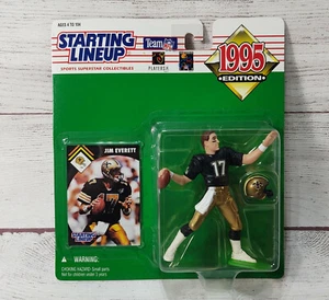 Starting Lineup 1995 NFL Football Jim Everett Saints SLU Action Figure 68822 - Picture 1 of 11