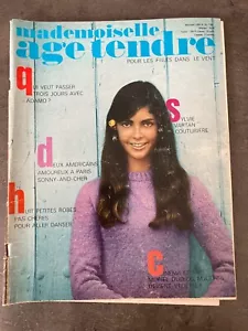 MADEMOISELLE AGE TENDRE N°26 12/1966 Sylvie Vartan Adamo I89 - Foto 1 di 3