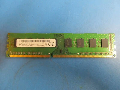 Micron 4GB 1 X 4GB PC3-12800 DDR3 NON-ECC 240 PIN MT16JTF51264AZ-1G6K1 - Image 1 of 3
