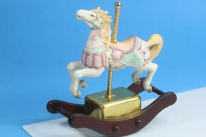 Westland Designs, All Around The Town Vintage Musical Carousel Rocking Horse. - Picture 1 of 9