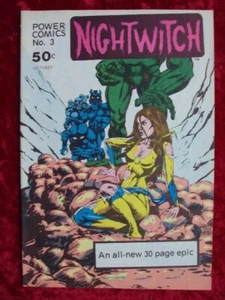 POWER COMICS NIGHTWITCH #3 UNDERGROUND COMIC - Picture 1 of 2