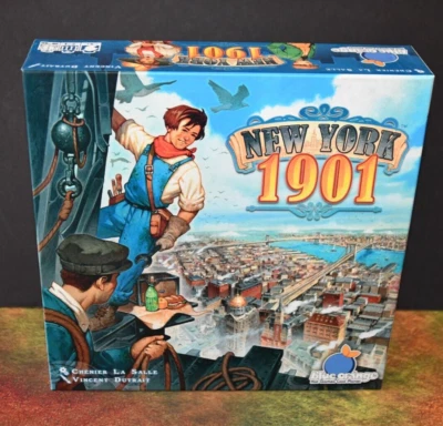 New York 1901 Building Manhattan Skyscrapers Board Game Complete /VG - Image 1 of 3
