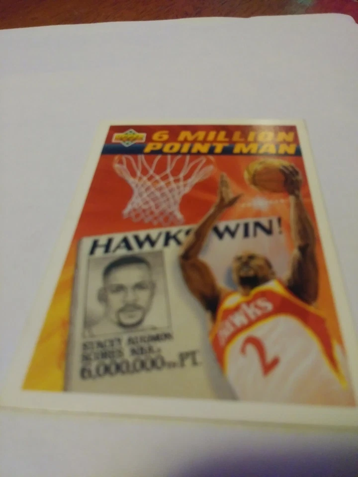 Stacey Augmon 新秀 600 万点人上层甲板 — 第 1/2 张图片